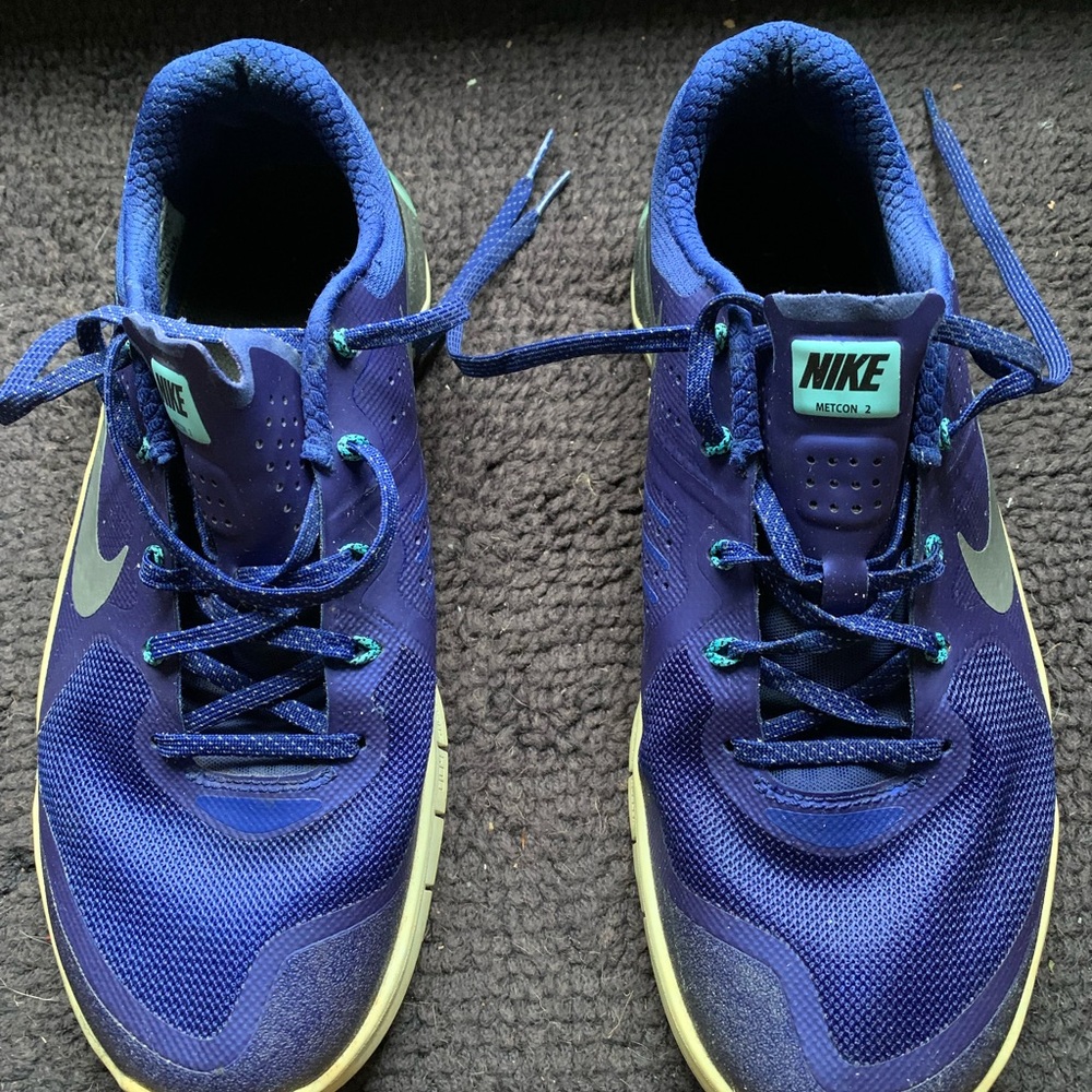 Nike Flywire Blue Athletic Shoes